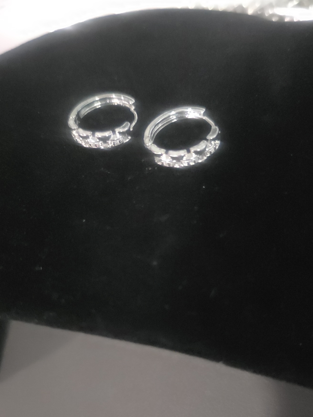 New 925 Silver Filled Huggie Hoop Earrings